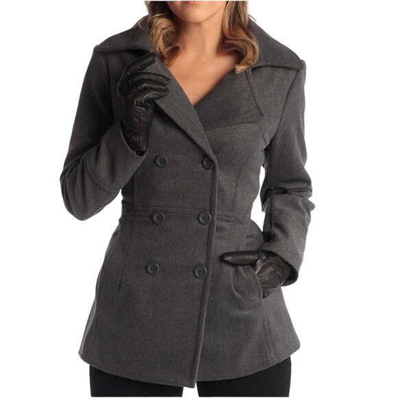 Alpine Swiss - Women’s Double Breasted Peacoat, NWT - Picture 1 of 11